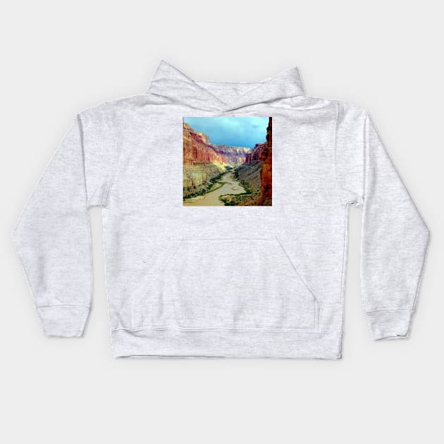 Grand Canyon National Park Arizona Kids Hoodie by Pine Hill Goods